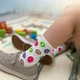 Детские высокие носки белые с смайлами 26-30 6 пар - изображение 2