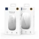 Мышь беспроводная WIWU Wimice Lite WM101-C 2.4G USB 1000/1200/1600 dpi Silver (6976975613191) - изображение 7