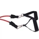 Эспандер многофункциональный для фитнеса 5 жгутов Resistance Band FI-801 Материал: Резина, нейлон, металл Цвет: Черный-радужный - изображение 9