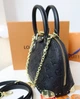 Сумка жіноча Louis Vuitton Alma Trunk BB чорна (013) - зображення 8