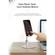 Подставка для планшета и телефона Literary youth desktop bracket Silver Baseus (SUWY-0S) - изображение 10