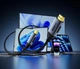 Кабель-переходник USB Type-C на HDMI 8K 60Hz 2 м ZX145 металлический в оплетке черный ( HDMIC8K-2m ) - изображение 3