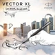 Ручка Parker Vector XL Metallic Black ролер 06 022 - изображение 6