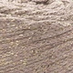 Шнур плетений з люрексом YarnArt macrame cotton Lurex 2мм бежевий (№735) - зображення 2