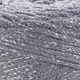 Шнур плетений з люрексом YarnArt macrame cotton Lurex 2мм сірий (№737) - изображение 2
