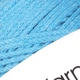 Шнур плетений YarnArt macrame cotton 2мм яскраво-блакитний (№763) - изображение 3