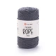 Шнур кручений YarnArt macrame rope 3мм темно-сірий 250г (№758) - изображение 1