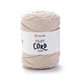 Шнур плетений YarnArt macrame cord 5 мм с сердечником для макраме бежевий (№753) - зображення 1