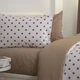 Постельное белье ТЕП Happy Sleep Chocolate Dots двуспальное наволочки 50х70 см Белый с коричневым (53180180215) - изображение 2