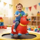 Детский прыгун TK Union Group надувной Собачка Красный 1-5 лет (C54933/4) - изображение 7