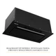Вытяжка полновстраиваемая WEILOR LUMINA WBG 68 BLACK MATTE - изображение 9
