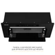 Вытяжка полновстраиваемая WEILOR LUMINA WBG 68 BLACK MATTE - изображение 10