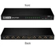 HDMI сплиттер 2K FullHD 3D на 8 портов 1 вход ->на 8 экранов разветвитель Splitter разветвитель повторитель с БП Черный - изображение 2