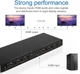 HDMI сплиттер 2K FullHD 3D на 8 портов 1 вход ->на 8 экранов разветвитель Splitter разветвитель повторитель с БП Черный - изображение 8
