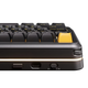 Механічна ігрова клавіатура MCHOSE K99 V3 з комбінованим підключенням та RGB підсвіткою, Black Gold - зображення 3