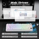 Ігрова клавітура Attack shark x85 Pro White countour 4000mAh, 75%, Hot-Swap, RGB, 2.4GHz/Bluetooth/USB - изображение 13