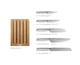 Набір сталевих ножів Elevate Bamboo 5 шт. Joseph Joseph 10564 - зображення 4