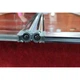Шторки Koer стеклянные на ванную складные Sr BS07-80x140-TR-01 прозрачное стекло Easy Clean 4мм, хром KR5948 - изображение 3