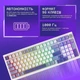 Беспроводная механическая клавиатура Proove Gaming Slicker RGB подсветка Ukr/Eng Outemu Red 2.4ГГц+BT5.2+USB приложение белый (WKSL00022402) - изображение 13