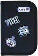 Пенал шкільний Kite Monster High 1 відділення з наповненням 20.5х14х4 см Чорний (MH26-622H) - зображення 1