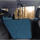 Автогамак для собак Comfort Mini Blue на 1/2 заднего сиденья, непромокаемый, прочный, со съёмными бортиками, автомобильный чехол для перевозки собаки в авто, цвет морская волна, SKU 005215, Your Stylish Hunter - изображение 7