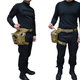 Тактичний стегновий підсумок-аптечка з системою швидкого відкриття Cordura 1000d DERBY Thigh IFAK койот - зображення 4