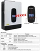 Гібридний інвертор ECGSOLAX 1.8kW 12V SP-2200 With Wi-Fi 2200VA/1800W 12V-230V, струм заряду 60А, MPPT(55-450В) - зображення 8