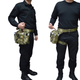 Тактичний стегновий підсумок-аптечка з системою швидкого відкриття Cordura 1000d DERBY Thigh IFAK піксель - зображення 4