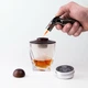 Подарочный набор для копчения коктейлей и виски Olin & Olin с газовой горелкой, 4 видами щепы и камнями в деревянном кейсе (Smoker-kit-91001) - изображение 11