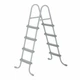 Круглий каркасний басейн Bestway 56725 19480 л 488x488x122 см фільтр-насос/драбина/тент (LN7-56725) - зображення 5