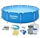 Круглый каркасный бассейн BestWay 56679 4678 л 305 х 76 см с фильтр-насосом 1250 л/ч (LN7-56679) - изображение 1