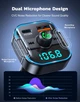 Автомобильный FM-передатчик Glangeh Bluetooth 5.3, 2-в-1 - изображение 6