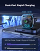 Автомобильный FM-передатчик Glangeh Bluetooth 5.3, 2-в-1 - изображение 8