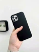 Чохол Leather Case PU з MagSafe для iPhone 16 захисний чорний із мікрофіброю всередині - зображення 3