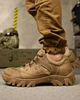 Тактические кроссовки Fortress Brown из натуральной кожи с Cordura, износостойкие и дышащие 36 - изображение 4