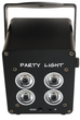 Reflektor sceniczny Light4Me Accu Par RGBWA-UV LED Akumulatorowy (5908249834422) - obraz 1