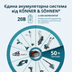 Акумуляторний багатофункційний тример Konner&Sohnen без АКБ та ЗП KS MFT-20V - зображення 13