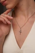 Серебряный кулон Балерина (7392) - изображение 9
