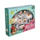 Дитячий набір посуду Tea set Bambi 868-E6-4 порцеляна, 17 предметів - зображення 1