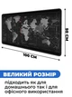 Ігрова поверхня (Килимок для мишки) SHLab Карта Світу SHM-856 (100х50 см) (43018) - зображення 3