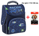 Рюкзак GoPack Education каркасный GO25-5001S-6 Racing + карандаши Kite 18цв. - изображение 1