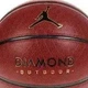 М'яч баскетбольний Nike JORDAN DIAMOND OUTDOOR 8P DEFLATED AMBER/BLACK/METALLIC GOLD/BLACK розмір 7 - зображення 2