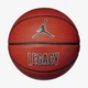 М'яч баскетбольний Nike JORDAN LEGACY 2.0 8P DEFLATED AMBER/BLACK/METALLIC SILVER/BLACK розмір 6 - зображення 1