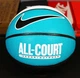 М'яч баскетбольний Nike EVERYDAY ALL COURT 8P DEFLATED WHITE/TEAL NEBULA/BLACK/BLACK розмір 7 - изображение 3