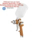Краскопульт пневматический HVLP Intertool ⌀1.5мм x 600мл ВБ (PT-0110) - изображение 1