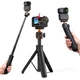 Легкий настільний штатив MS64 з магнітним кріпленням для камери GoPro (KF09.181) - зображення 1