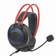 Игровые проводные наушники A4tech Bloody G200Q Black/Red (4711421002226) с USB, полноразмерные, с RGB подсветкой, микрофоном и регулируемым оголовьем, кабелем 2 м, черный/красный - изображение 6