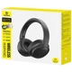 Беспроводные накладные наушники Baseus Bass BH1 Lite black A0203C00 с AI-шумоподавлением, до 80 часов автономной работы, Type-C, Черный - изображение 7