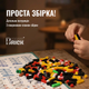 Конструктор 3д букет для взрослых "Букет роз" 17см сборный блочный Magic Blocks для детей интерьерная арт фигурка цветов - изображение 7
