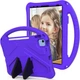 Чехол STR EVA с ручкой и подставками для Apple iPad Air 5 (10.9" экран) Летучая мышка, детский Purple - изображение 1